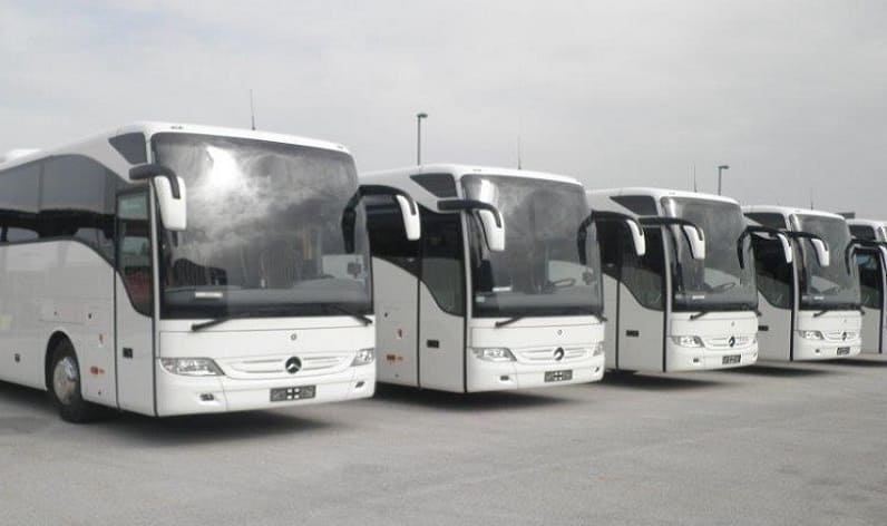 Heves: Bus company in Eger in Eger and Hungary